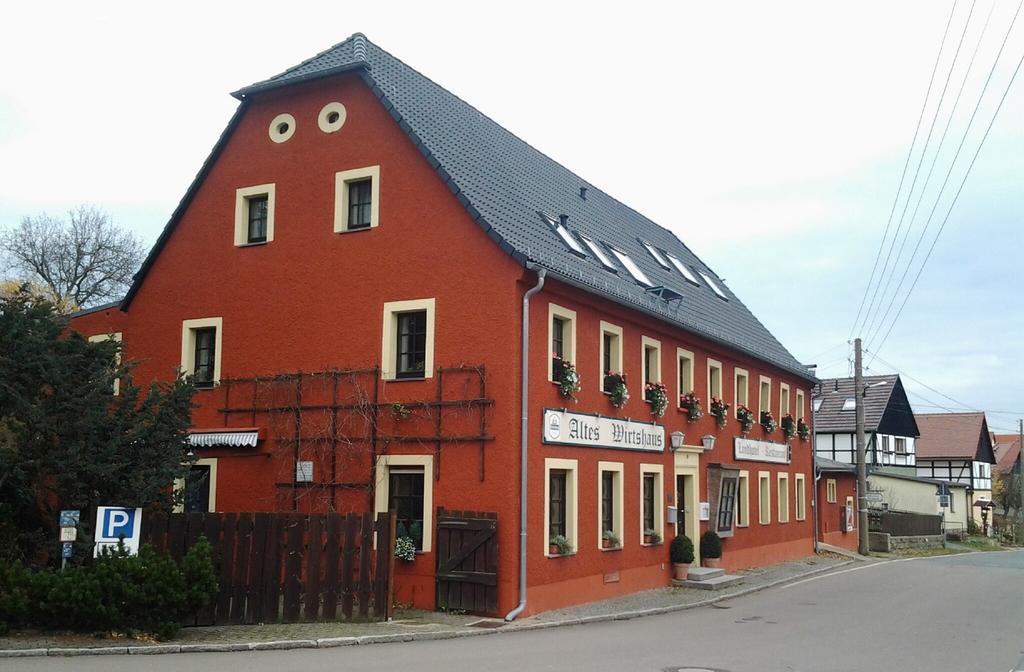 Altes Wirtshaus Foerdergersdorf Bed & Breakfast Tharandt Exterior photo